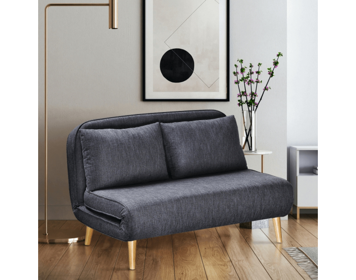 Rozkladacia pohovka Irida - sivá