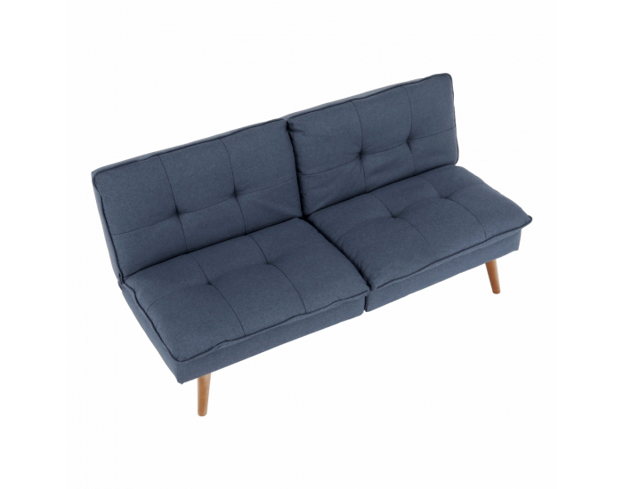 Rozkladacia pohovka Naira - sivomodrá