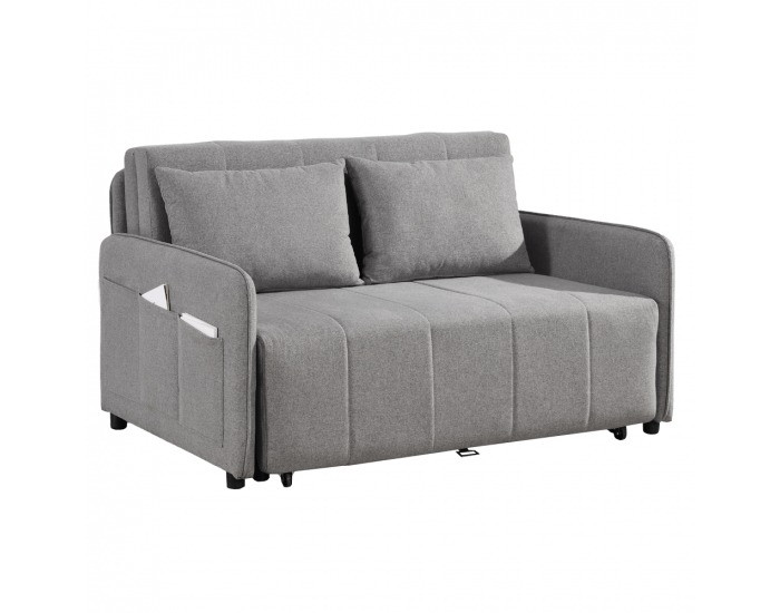 Rozkladacia pohovka Nikara - sivá