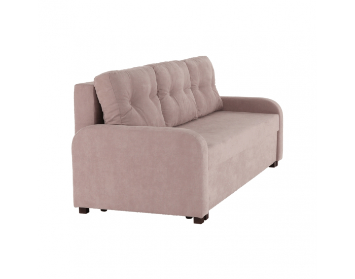 Rozkladacia pohovka s úložným priestorom Portoriko - staroružová