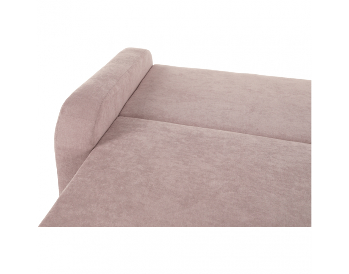 Rozkladacia pohovka s úložným priestorom Portoriko - staroružová