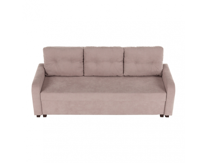 Rozkladacia pohovka s úložným priestorom Portoriko - staroružová