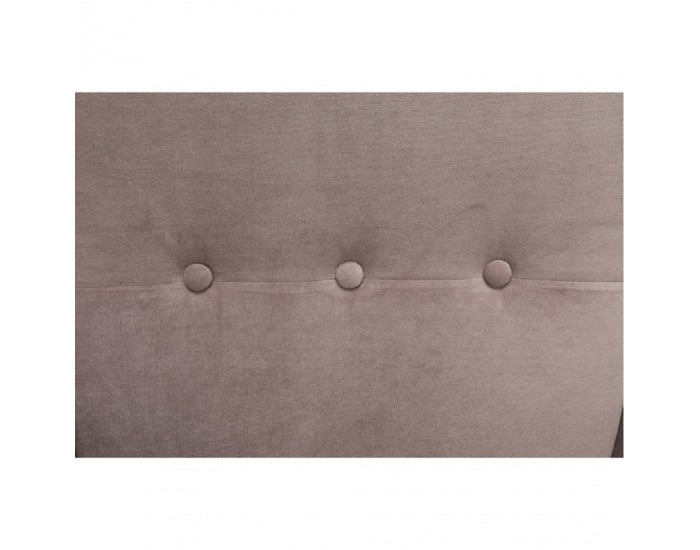 Kreslo (ušiak) Rufino New - béžovosivá / buk