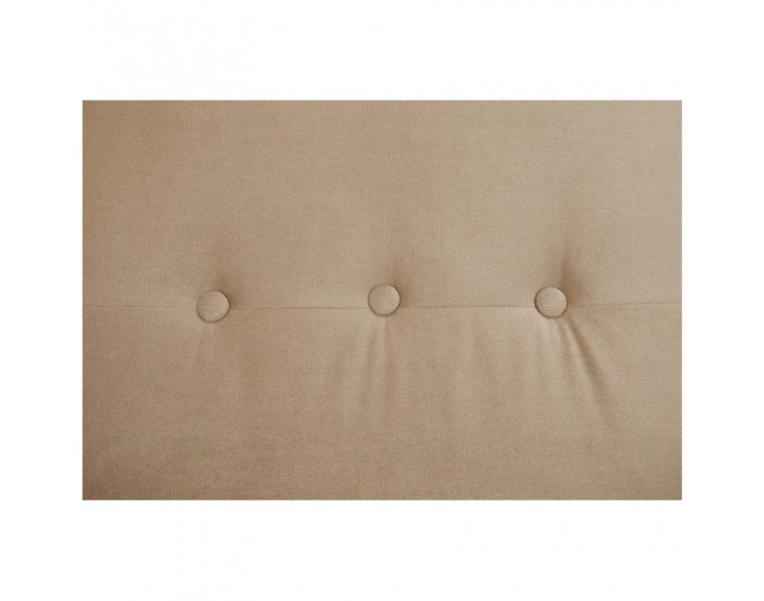 Kreslo (ušiak) Rufino New - béžovozlatá / orech