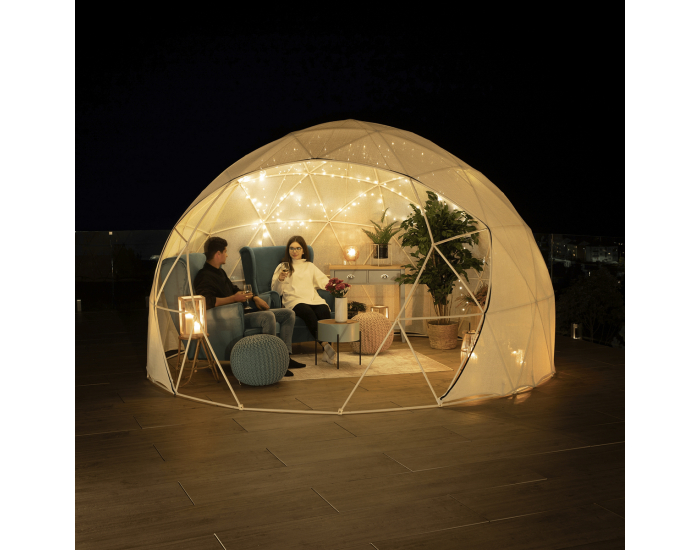 Kreslo (ušiak) Rufino New - petrolejová / buk