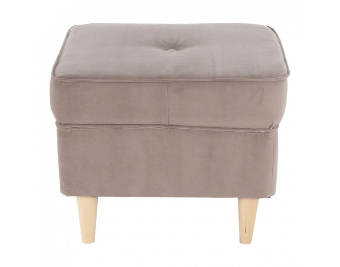 Taburetka Rufino New - béžovosivá / buk