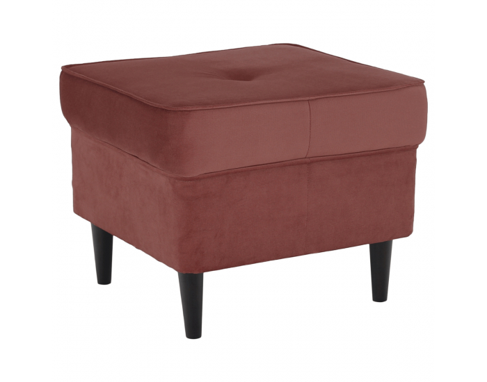 Taburetka Rufino New - staroružová / orech