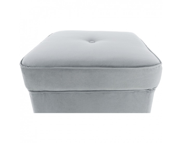 Taburetka Rufino New - svetlosivá / biela