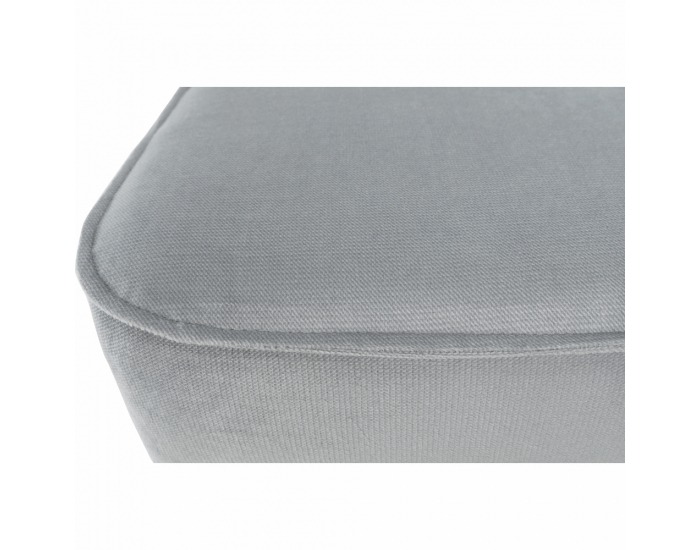 Taburetka Rufino New - svetlosivá / orech