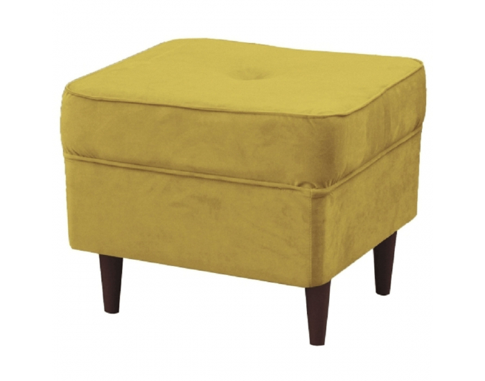 Taburetka Rufino New - žltá / wenge