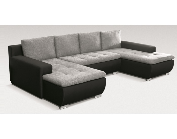 Rohová sedačka U s úložným priestorom Tico L/P - Olimp 12 / Sioux 1114