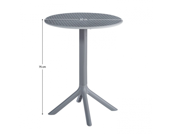 Záhradný stôl Sailor - sivá