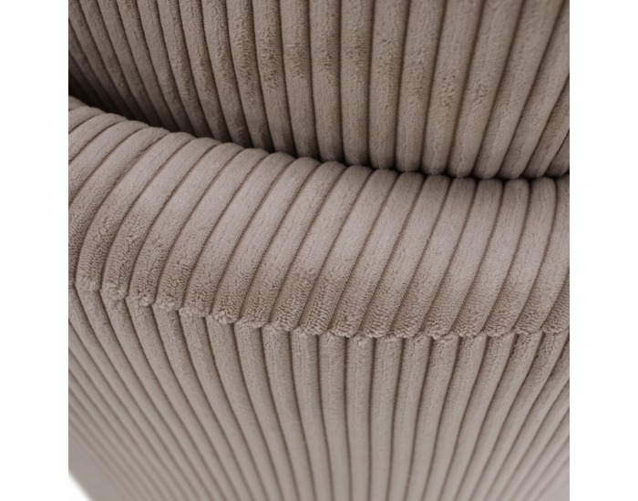 Relaxačné otočné kreslo Salter - sivohnedá