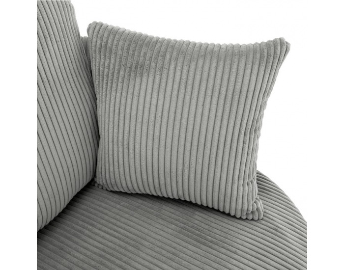 Relaxačné otočné kreslo Salter - svetlosivá