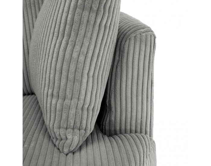 Relaxačné otočné kreslo Salter - svetlosivá