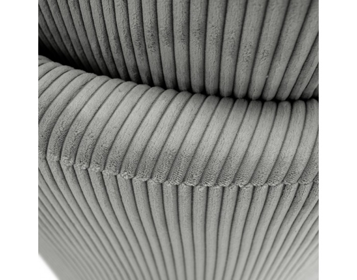 Relaxačné otočné kreslo Salter - svetlosivá