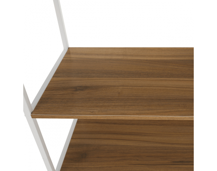 Policový regál Salve - biela / dub sonoma