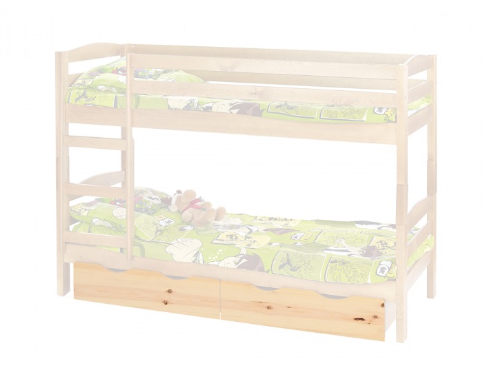 Úložný priestor k posteli Sam - borovica