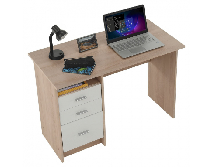 PC stolík Samson New - dub sonoma / biela