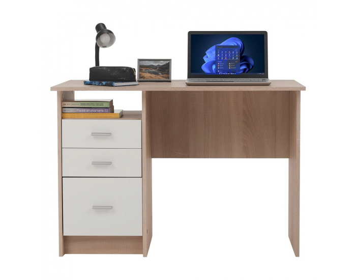 PC stolík Samson New - dub sonoma / biela