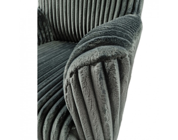 Kreslo (ušiak) Samy 1 - smaragdová / buk