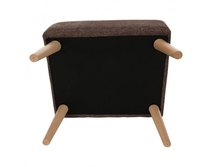 Taburetka Samy - hnedá / buk