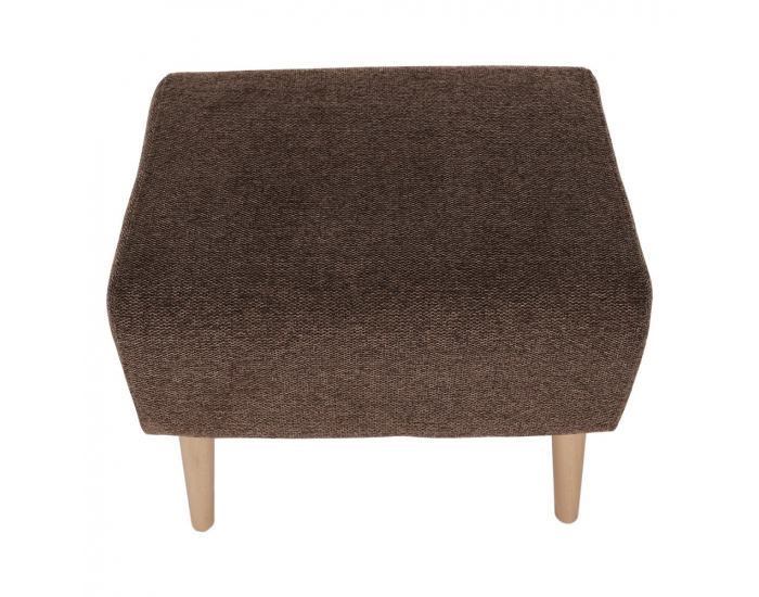 Taburetka Samy - hnedá / buk