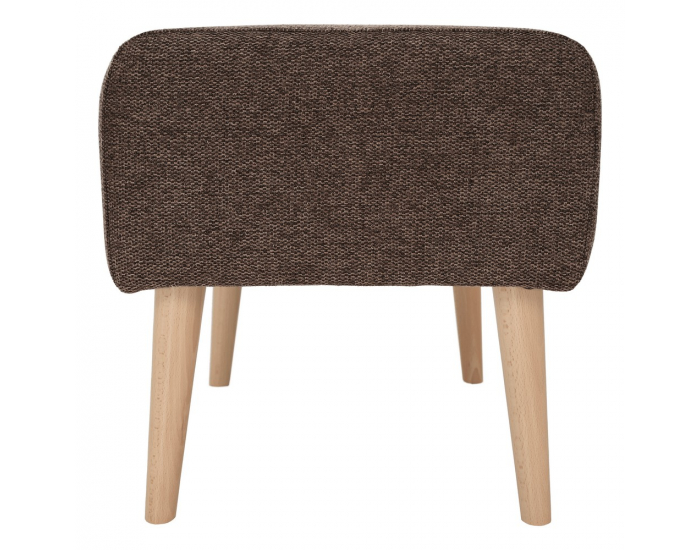 Taburetka Samy - hnedá / buk