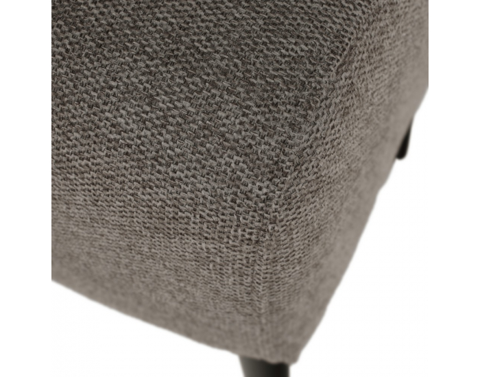 Taburetka Samy - sivá / čierna