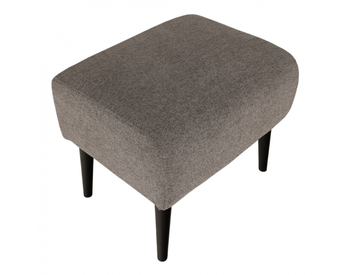 Taburetka Samy - sivá / čierna