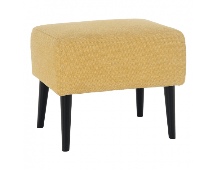 Taburetka Samy - žltá / čierna