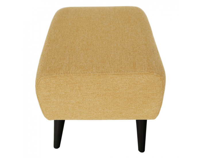 Taburetka Samy - žltá / čierna