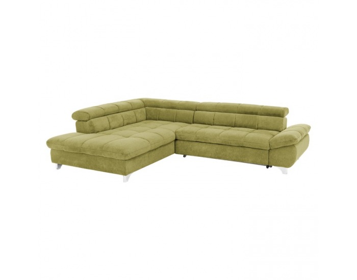 Rohová sedačka s rozkladom Sana Roh L - zelená