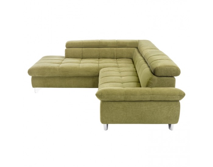 Rohová sedačka s rozkladom Sana Roh L - zelená