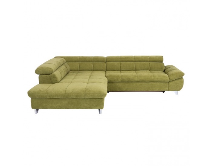 Rohová sedačka s rozkladom Sana Roh L - zelená
