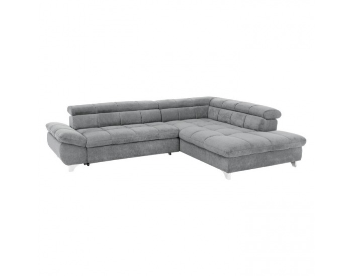 Rohová sedačka s rozkladom Sana Roh P - sivá