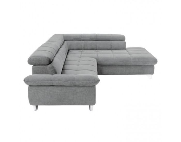 Rohová sedačka s rozkladom Sana Roh P - sivá