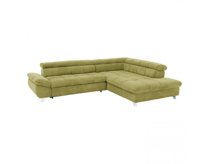 Rohová sedačka s rozkladom Sana Roh P - zelená