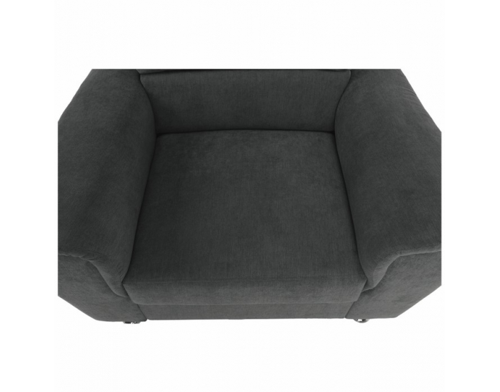 Kreslo Santiago - sivá