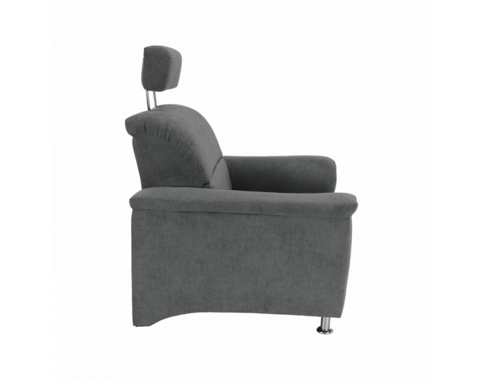 Kreslo Santiago - sivá