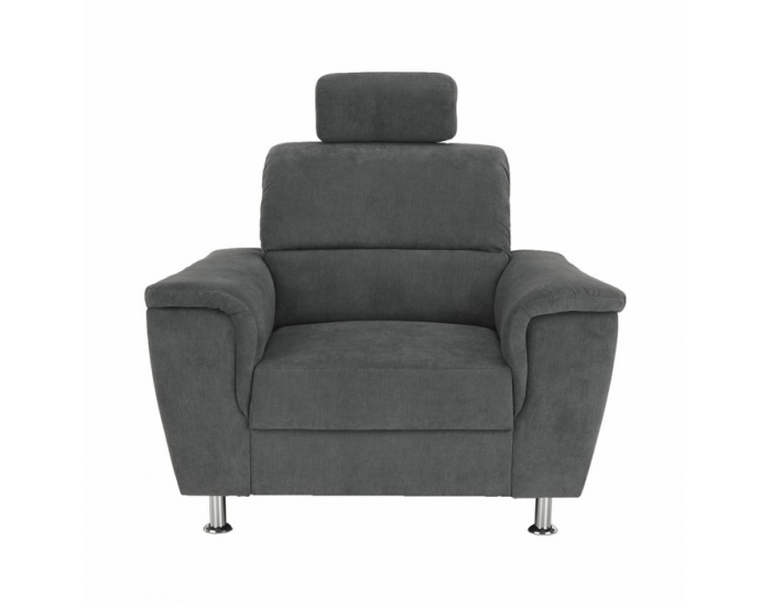 Kreslo Santiago - sivá