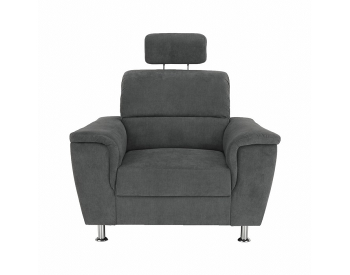 Kreslo Santiago - sivá