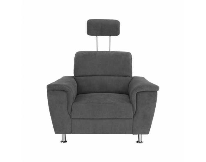 Kreslo Santiago - sivá