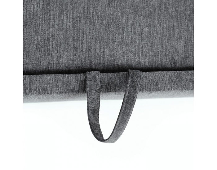 Rohová sedačka s rozkladom a úložným priestorom Santiago L - sivá