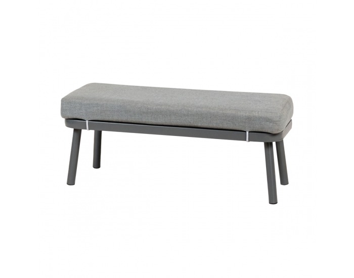 Záhradný nábytok z umelého ratanu Sarabi - sivá