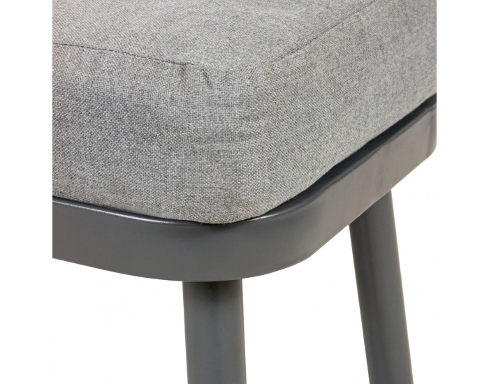 Záhradný nábytok z umelého ratanu Sarabi - sivá