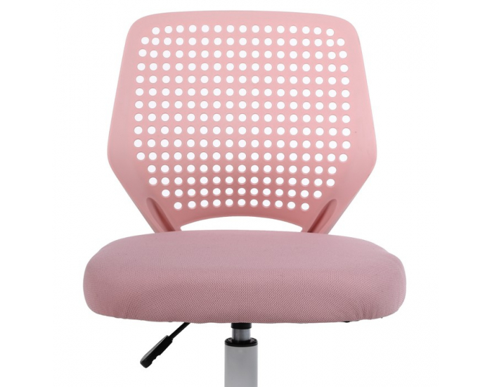Kancelárska stolička Satoz - ružová / biela