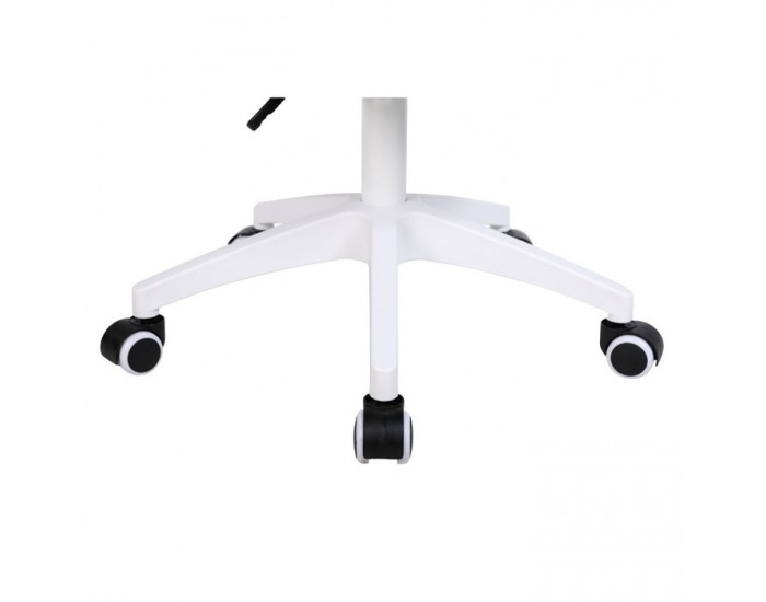 Kancelárska stolička Satoz - sivá / biela 