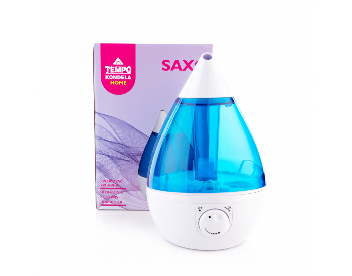 Aróma difuzér (zvlhčovač) Saxo - modrá / biela