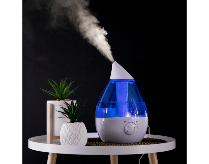Aróma difuzér (zvlhčovač) Saxo - modrá / biela
